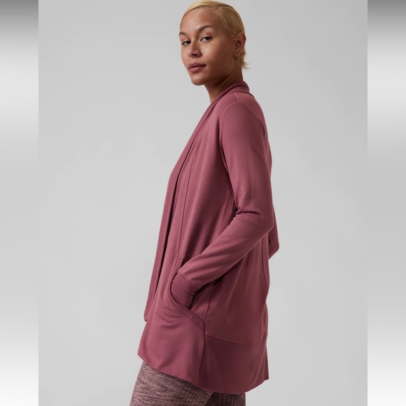 Athleta | Beyond Soft Pranayama Wrap Cardigan - Picture 3 of 12